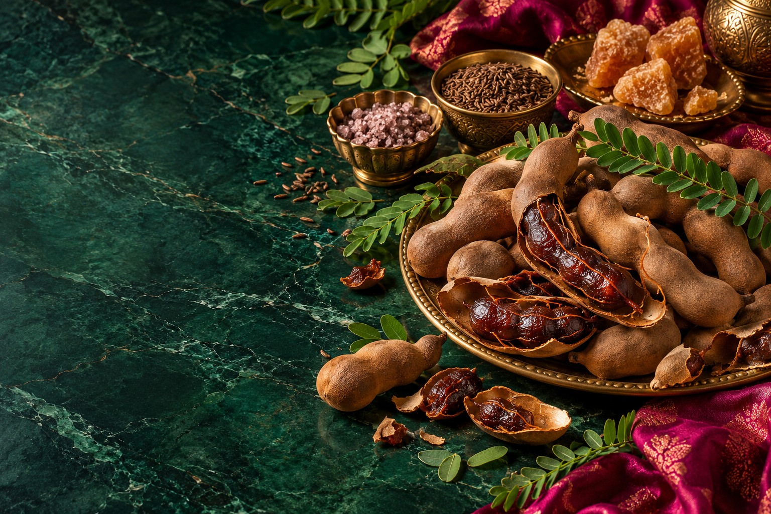 Khattee Mitthi Imli flavor inspiration: Tamarind · Jaggery notes · Roasted cumin · Black salt