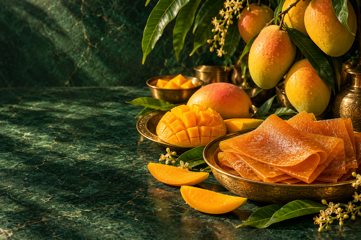 Aam Papad flavor inspiration: Ripe mango · Aam papad · Sweet, gently tangy fruit notes